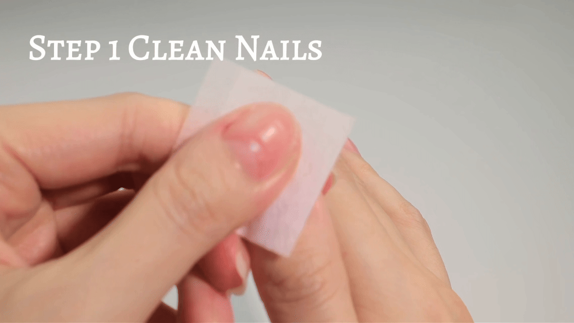 Shape and clean your nail